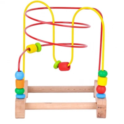 BFS   ONY-410 Ahşap Boncuklu Koordinasyon -Onyıl Oyuncak