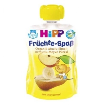 BFS    p Organik Muzlu Elmalı Armutlu Meyve Püresi 100 Gr