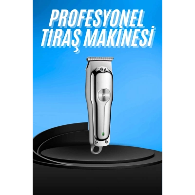 BFS Paslanmaz Çelik Bıçaklı Kablosuz Şarjlı Dijital Göstergeli Tıraş Makinesi