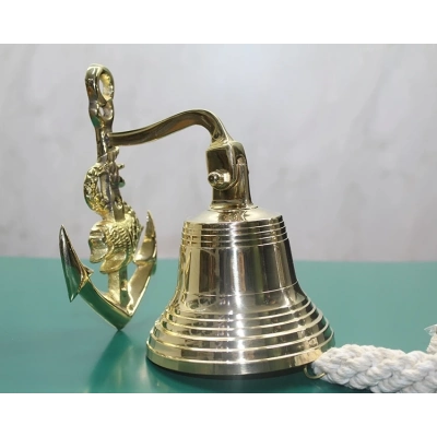 BFS Pirinç Duvara Asmalı Çapalı Çan 6098