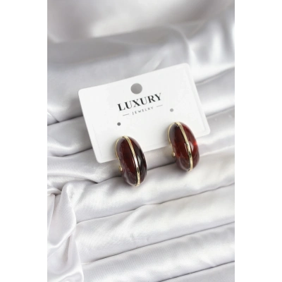 BFS Pirinç Vintage Kadın Küpe