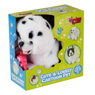 BFS   PR66022-25 Yürüyen Tasmalı Peluş Köpek