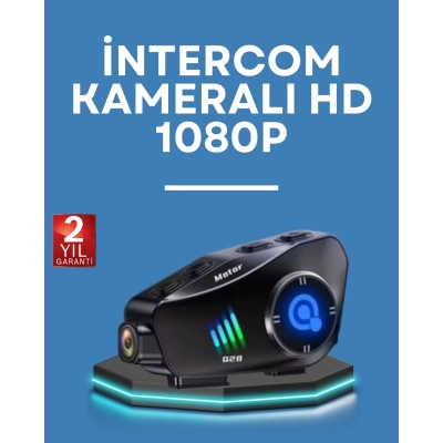BFS Q28 Kask Kulaklık 1080P HD Kamera – Bluetooth 5.3, Su Geçirmez, Gürültü Azaltma