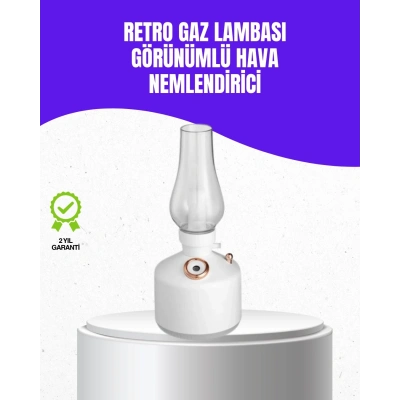 BFS Retro Gaz Lambası Görünümlü Ledli Buhar Püskürtücü Aroma Difüzör