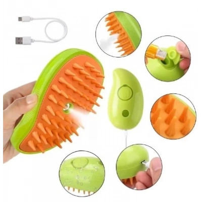 BFS  Şarjlı Soğuk Buharlı Kedi Köpek Fırçası Tarağı