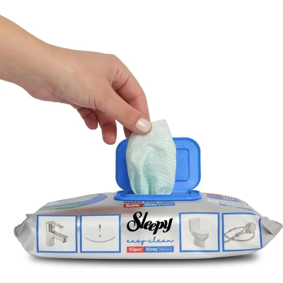 BFS   Sleepy Yüzey Temizlik Havlusu 30 Adet Kireç Çözücü