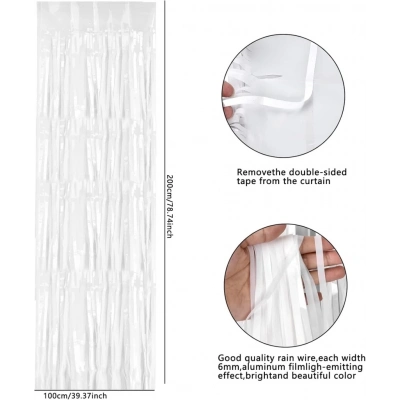 BFS  Soft Beyaz Renk Duvar ve Kapı Perdesi İthal 100x200 cm