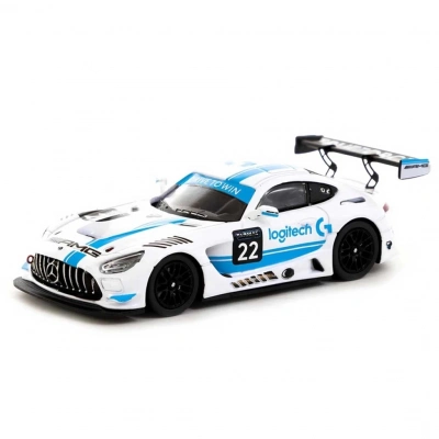 BFS   Tarmac Works 1:64 X Logitech Mercedes AMG GT3 Logitech G Race with Plastic Truck Packaging