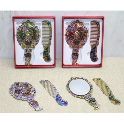 BFS Tavuskuşu Ayna Ve Tarak Seti Küçük Boy Alk4988