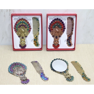 BFS Tavuskuşu Ayna Ve Tarak Seti Küçük Boy Alk4990