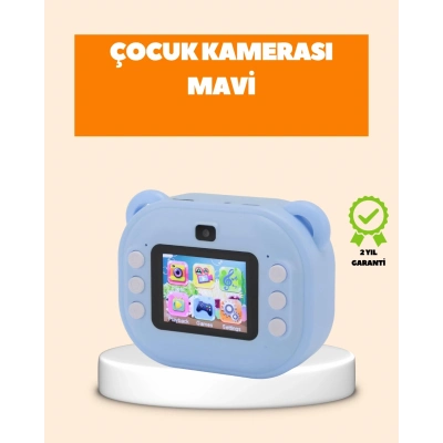 BFS Termal Baskı Teknolojili Anında Fotoğraf Kamerası – 24MP Çift Lens, 32GB Hafıza