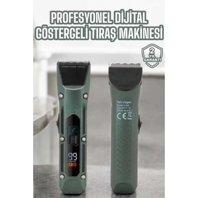 BFS Tıraş Makinesi Dijital Göstergeli Turbo Motor Paslanmaz Çelik