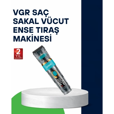 BFS VGR V-695 Profesyonel Saç ve Sakal Kesme Makinesi Şarjlı ve Kablolu Kullanım