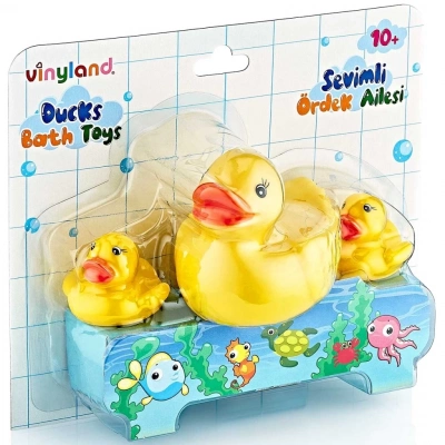 BFS   Vinyland Vinil Ördek Ailesi Banyo Oyuncakları 661778