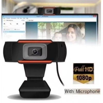 BFS Webcam Orjınal 1080p Konferans Kamera Dahili Mikrofon Chat Görüntülü Sohbet Yayın Kamerası Hd Video