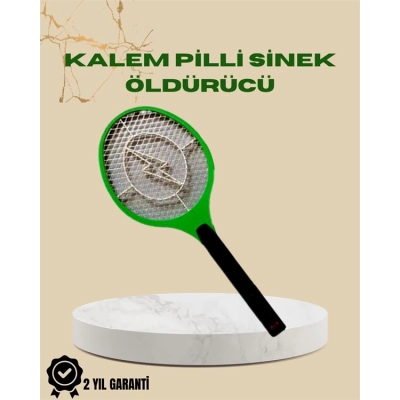 BFS Yüksek Gerilimli Elektronik Sinek Öldürücü – Pil ile Çalışan, Güvenlik Izgaralı