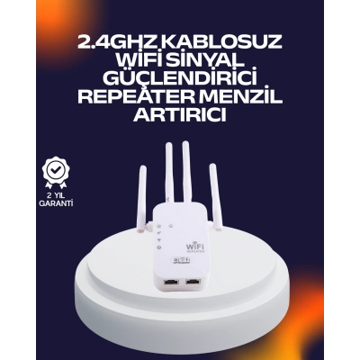 BFS Yüksek Hızlı Parazit Önleyici WiFi Repeater Router