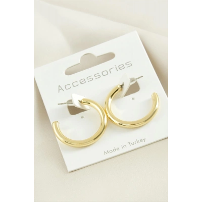 ÇOK SATAN Boru Halka Küpe 2,5 cm