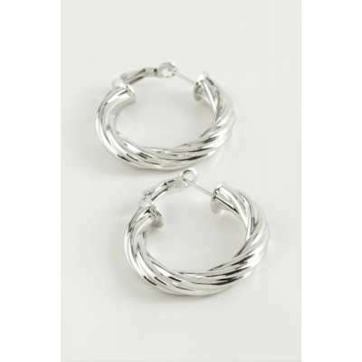 ÇOK SATAN Burgulu Halka Küpe 3 cm