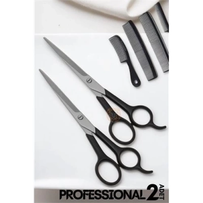 ÇOK SATAN BX Berber Makası 2 ADET Profesyonel 6.5 inç Çelik