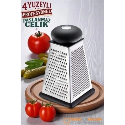 ÇOK SATAN BX El Rendesi 4 Taraflı Profesyonel 304 Paslanmaz Çelik