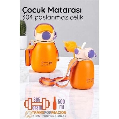 ÇOK SATAN BX Inox Çelik Hafif Çocuk Matarası 500 ml KAPASİTELİ