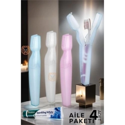 ÇOK SATAN BX Kapaklı Diş Fırça Kutusu 4 ADET Scappini Design