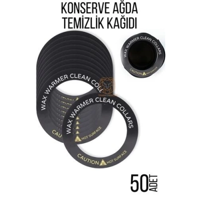 ÇOK SATAN BX Konserve Ağda Koruyucu Karton Temizlik Kağıdı 50 Adet