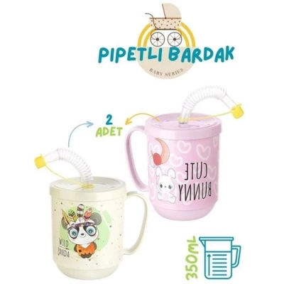 ÇOK SATAN BX Pipetli Bardak 2 li Momma Design