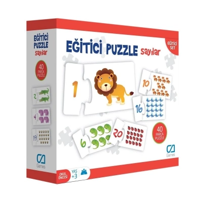 ÇOK SATAN CA.5031 CA Games, Eğitici Puzzle Sayılar