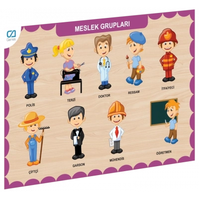 ÇOK SATAN CAAHS-3203 CA GAMES AHŞAP MESLEK GRUPLARI BUL-TAK