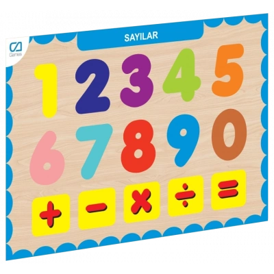 ÇOK SATAN CAAHS-3207 CA GAMES AHŞAP SAYILAR BUL-TAK