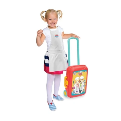 ÇOK SATAN Candy & Ken Mutfak Set Bavulum Çekçek Bavul