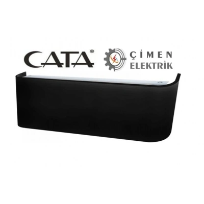 ÇOK SATAN CATA CT 5213 12W Modern Penguen Led Aplik Siyah Kasa 3200K Günışığı
