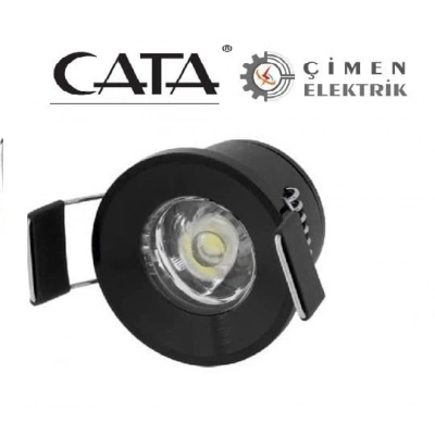 ÇOK SATAN CATA CT 5270 1,5W Yıldız Spot Power Ledli Siyah Kasa 6400K Beyaz Işık