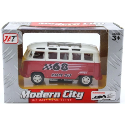 ÇOK SATAN Çek Bırak Kırmızı Minibüs  M8668-24