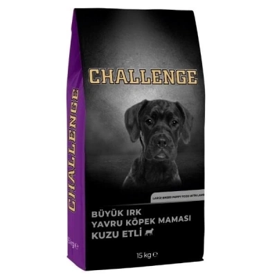 ÇOK SATAN Challenge Kuzu Etli Büyük Irk Yavru Köpek Maması 15 Kg