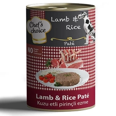 ÇOK SATAN Chefs Choice Kıyılmış Kuzulu Yetişkin Köpek Konservesi 400 Gr