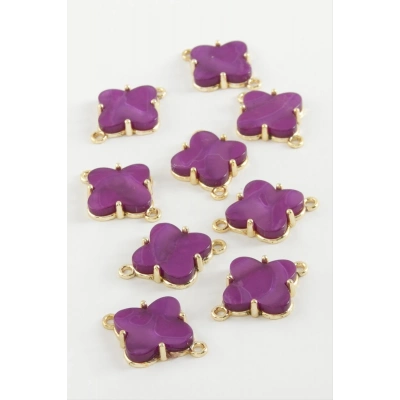 ÇOK SATAN Çiçek Tek Kulp Polyester Bileklik ve Kolye Ucu Aparatı 1 Adet