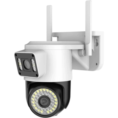 ÇOK SATAN Çift Lensli Dış Mekan Wi-Fi Kamera