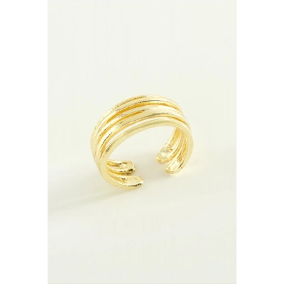 ÇOK SATAN Çift Sıra Metal Yüzük