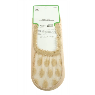 ÇOK SATAN Çilek Dantel Babet Çorap