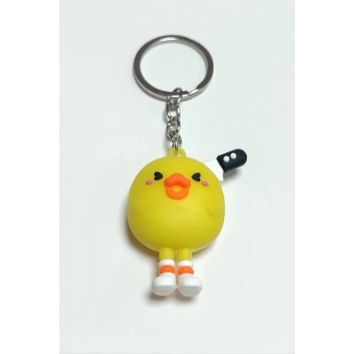 ÇOK SATAN Civciv Silikon Anahtarlık