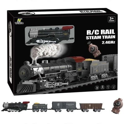 ÇOK SATAN Classic Steam Kumandalı 2,4 Ghz Pilli Tren Seti 30 Parça 1613G