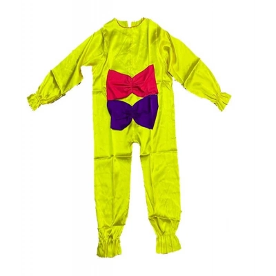 ÇOK SATAN Çocuk Boy Saten Palyaço Kostümü