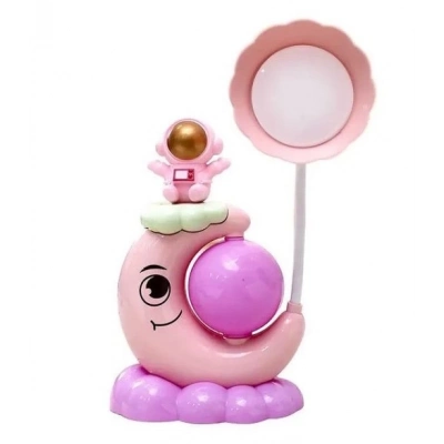 ÇOK SATAN Çocuk Odası Ay ve Astronot Desenli Gece Lambası