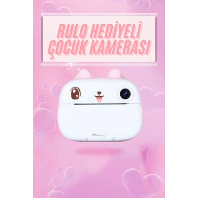 ÇOK SATAN Çocuklar İçin Özel Fotoğraf Makinesi Farklı Desen Seçenekli 3 Adet Rulo