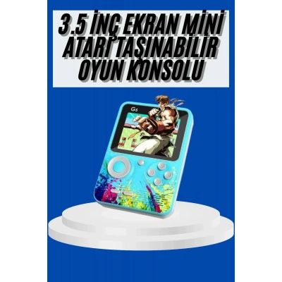 ÇOK SATAN Çocuklara Özel 4K HD Retro Oyun Konsol El Atari Taşınabilir 500 Oyunlu