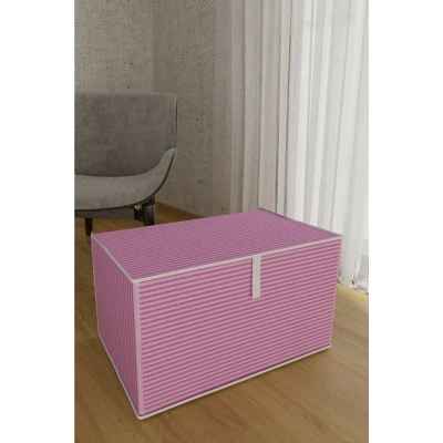 ÇOK SATAN Çok Amaçlı Düzenleyici Kutu Organizer Cırt Cırtlı Hurç Mega Boy 30cm X 40cm X 60cm (3 Adet) 6272