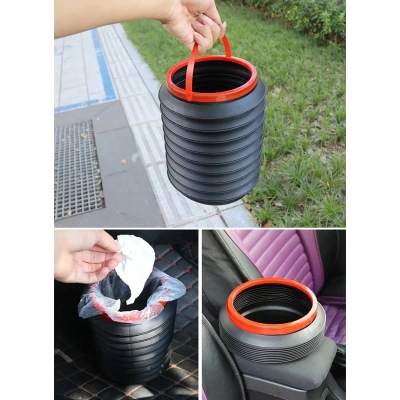 ÇOK SATAN Çok Amaçlı Katlanabilir Araç İçi Kova